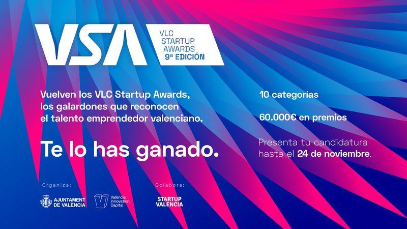 Candidatura abierta para los VLC Startup Awards