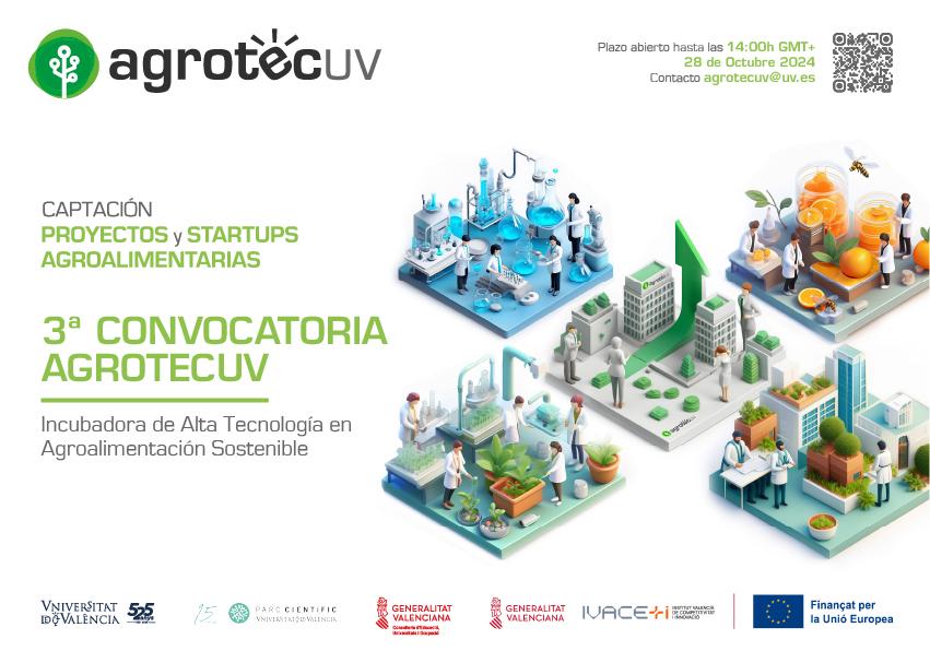 3ª Convocatoria de AgrotecUV