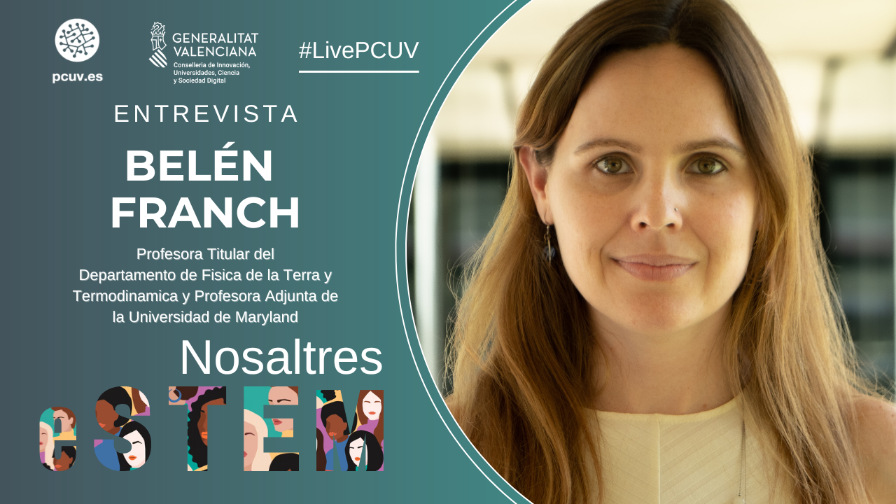 Nosaltres eSTEM | Entrevista a Belén Franch, Profesora Titular del Departamento de Física de la Tierra y Termodinámica