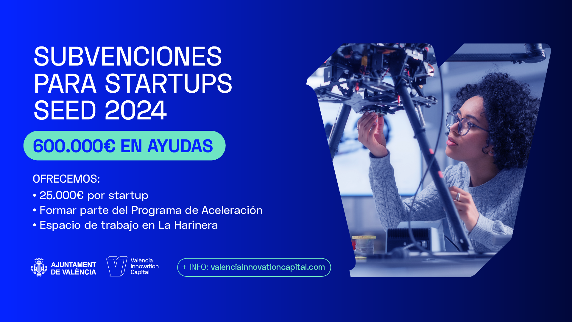Ayuntamiento de Valencia | Nueva convocatoria de 600.000€ en ayudas destinada a startups