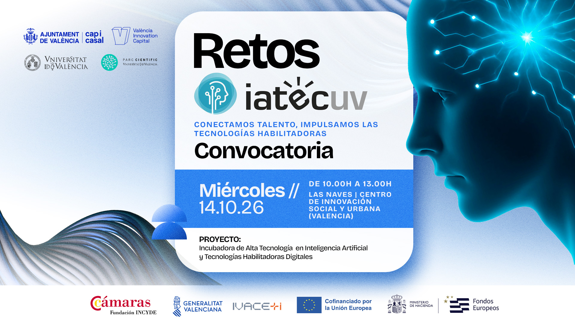 IATecUV conectará retos empresariales con soluciones de inteligencia artificial y tecnologías habilitadoras en Las Naves