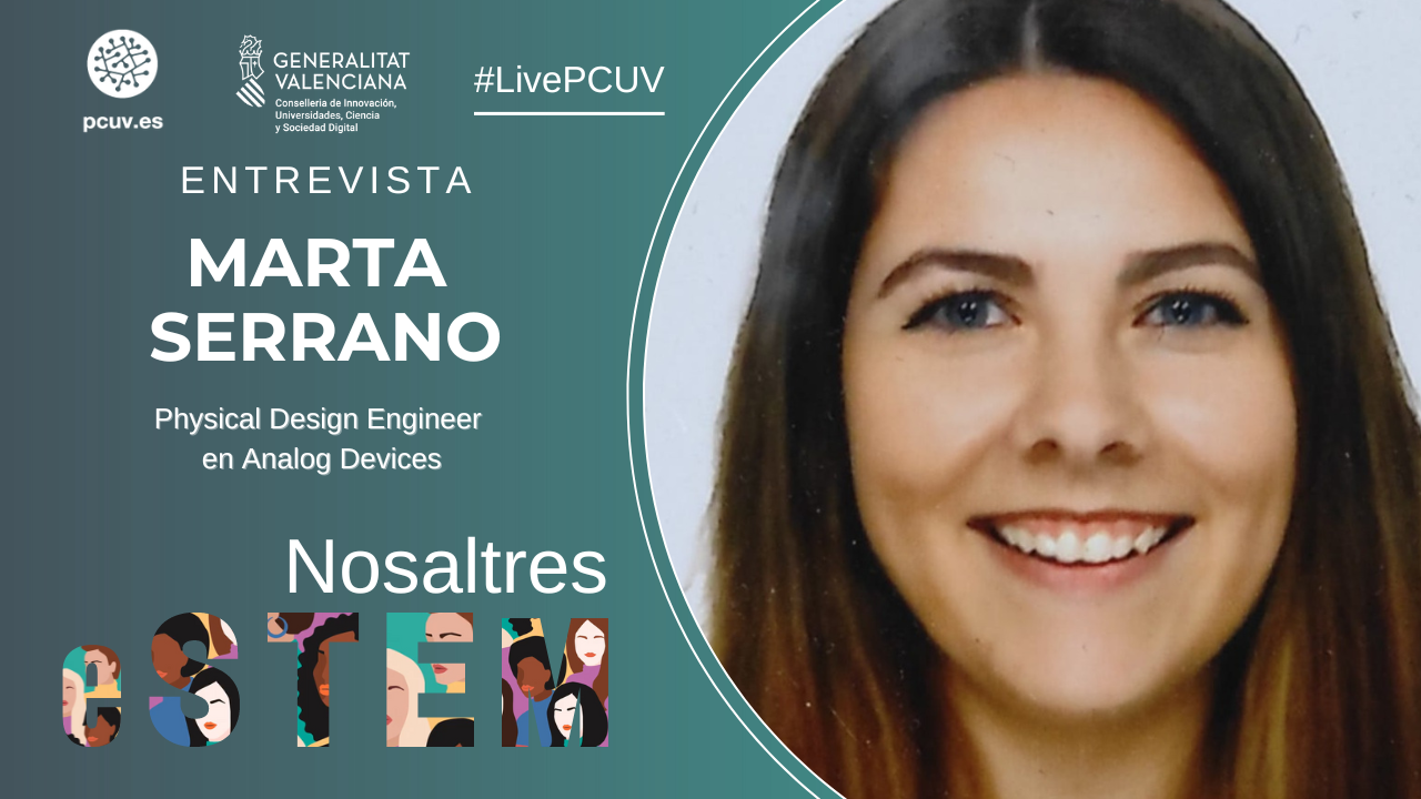 Nosaltres eSTEM | Entrevista a Marta Serrano, Physical Design Engineer en Analog Devices