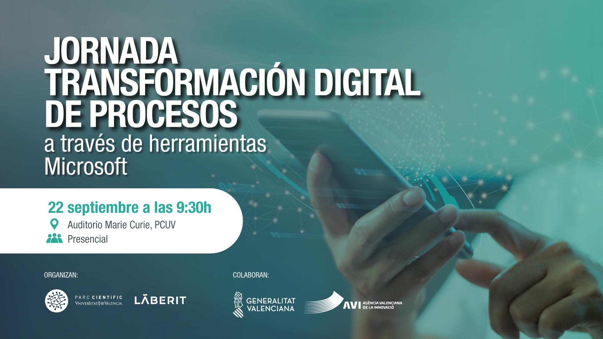 Jornada FPCUV | Jornada de transformación digital de procesos