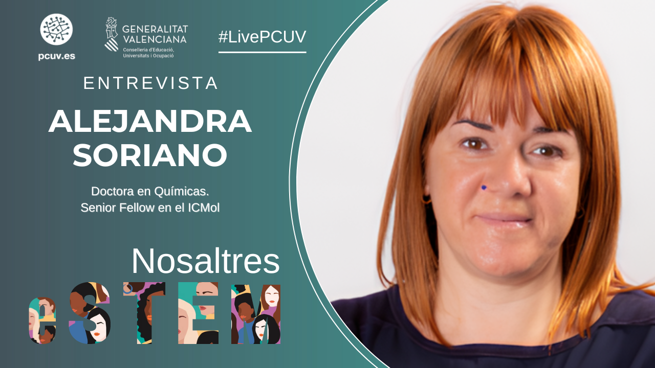 Nosaltres eSTEM | Entrevista a Alejandra Soriano, doctora en Químicas. Senior Fellow en el ICMol