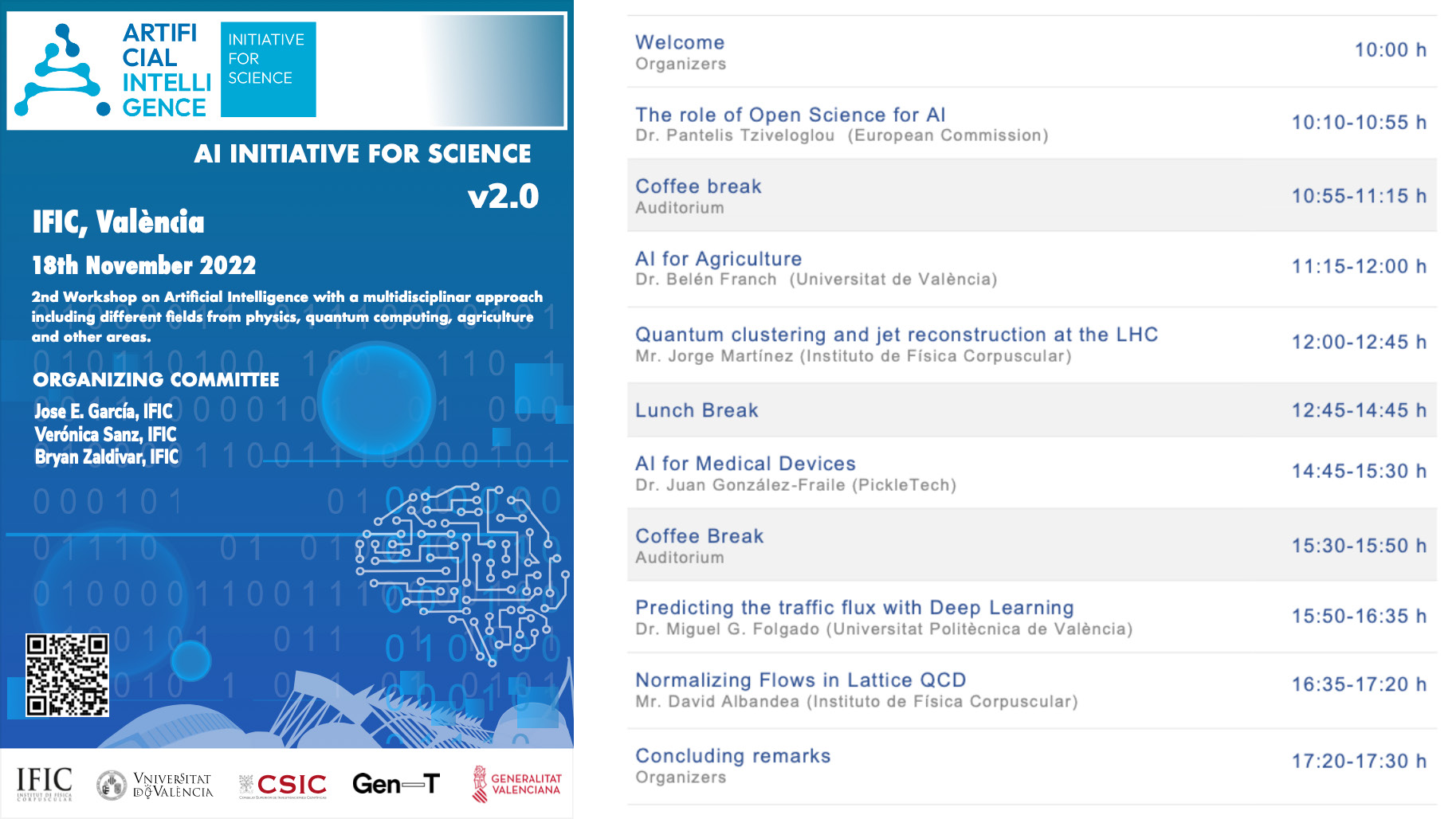 IFIC | 2nd workshop of AI Initiative for Science