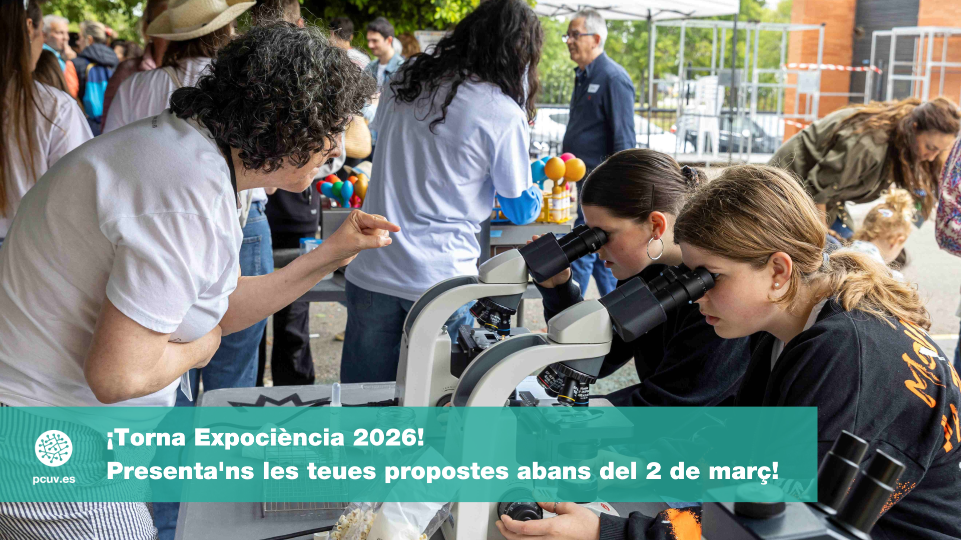 Expociència 2026 | Presenta les teues activitats 