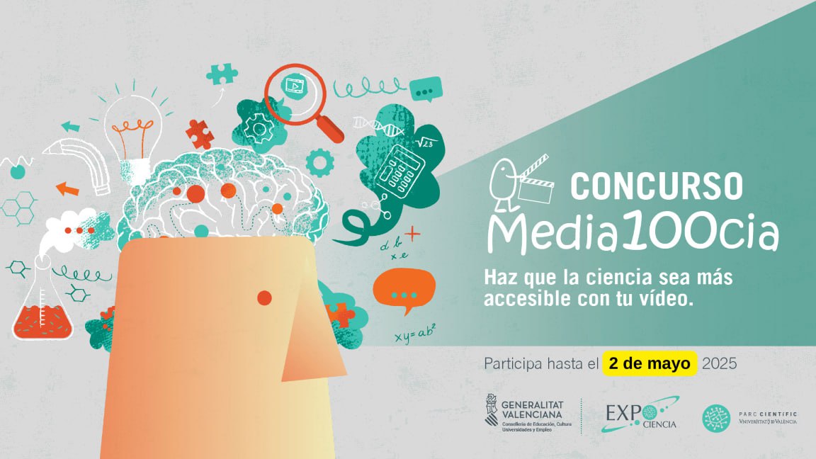Media100cia | Inscriu-te fins al 2 de maig en el concurs de vídeos científics d'Expociència