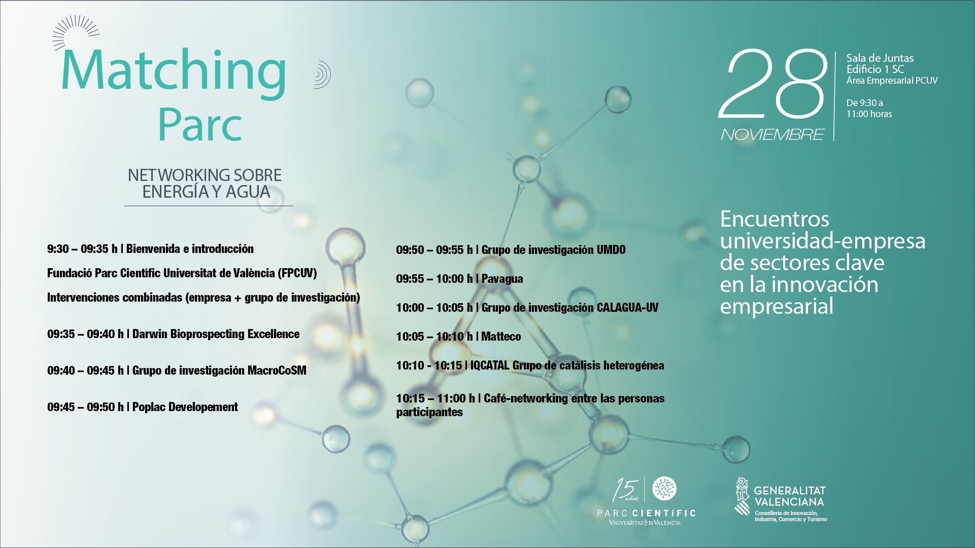 Matching Parc | Energia i aigua