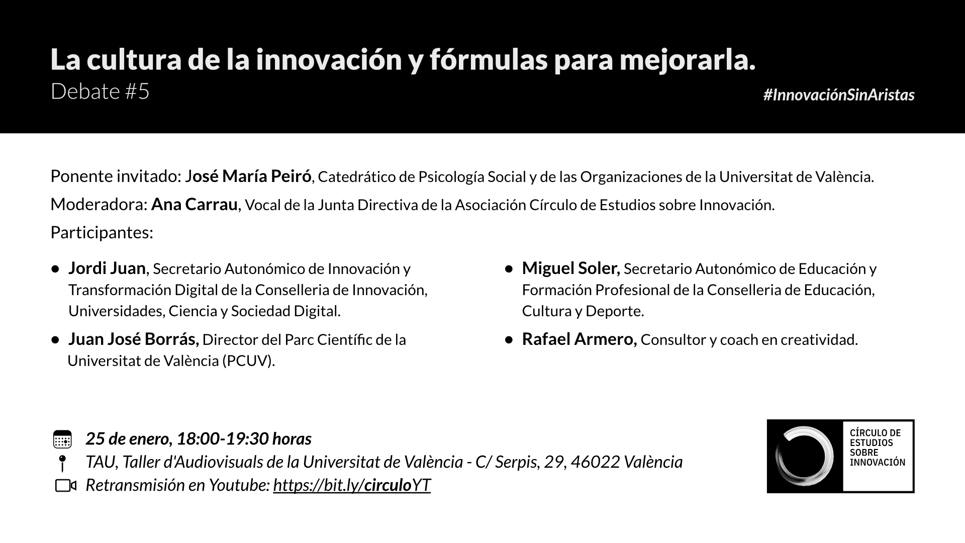#InnovaciónSinAristas | La cultura de la innovación y fórmulas para mejorarla