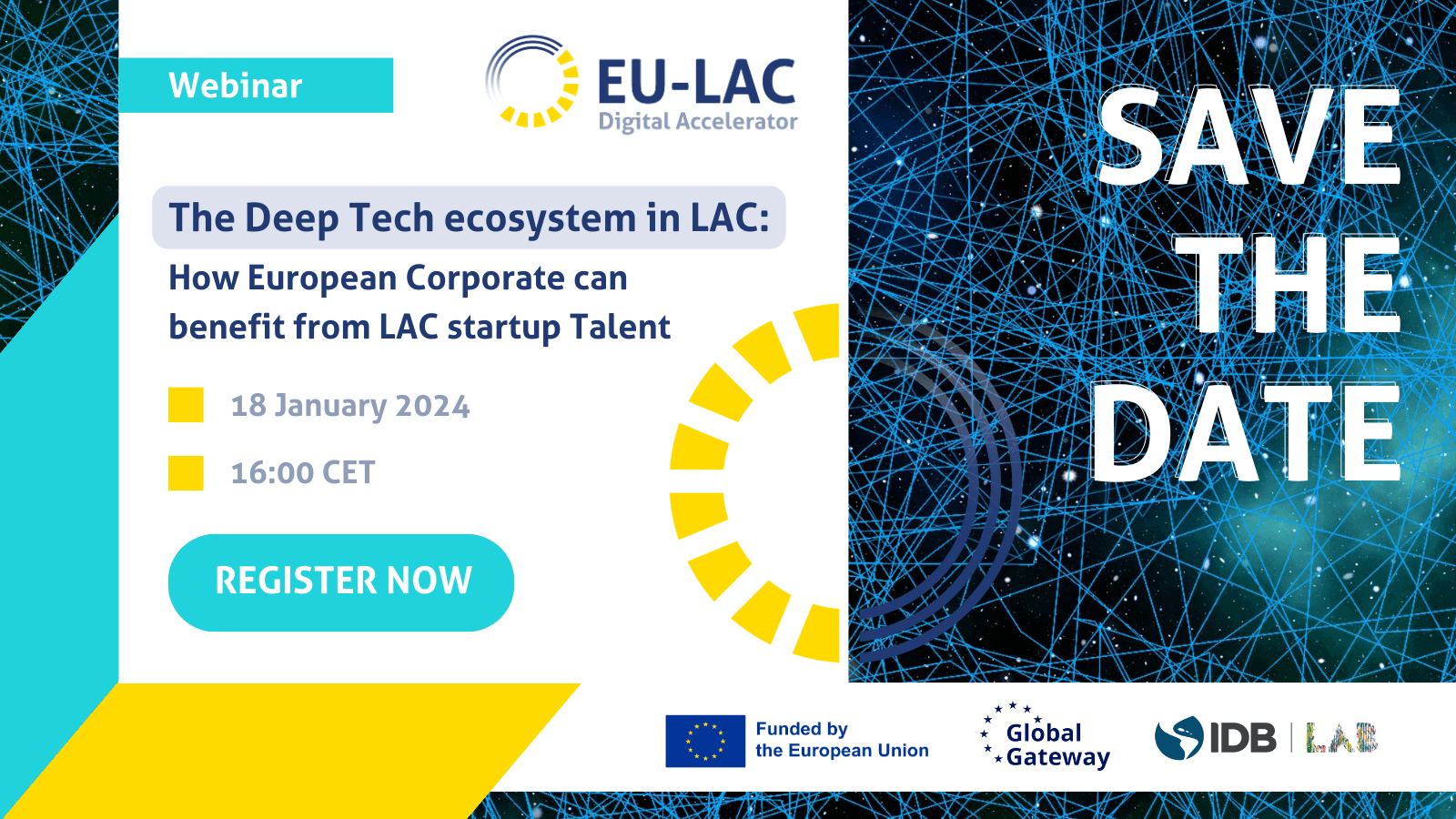 EU-LAC Digital Accelerator | Matching Platform y webinario