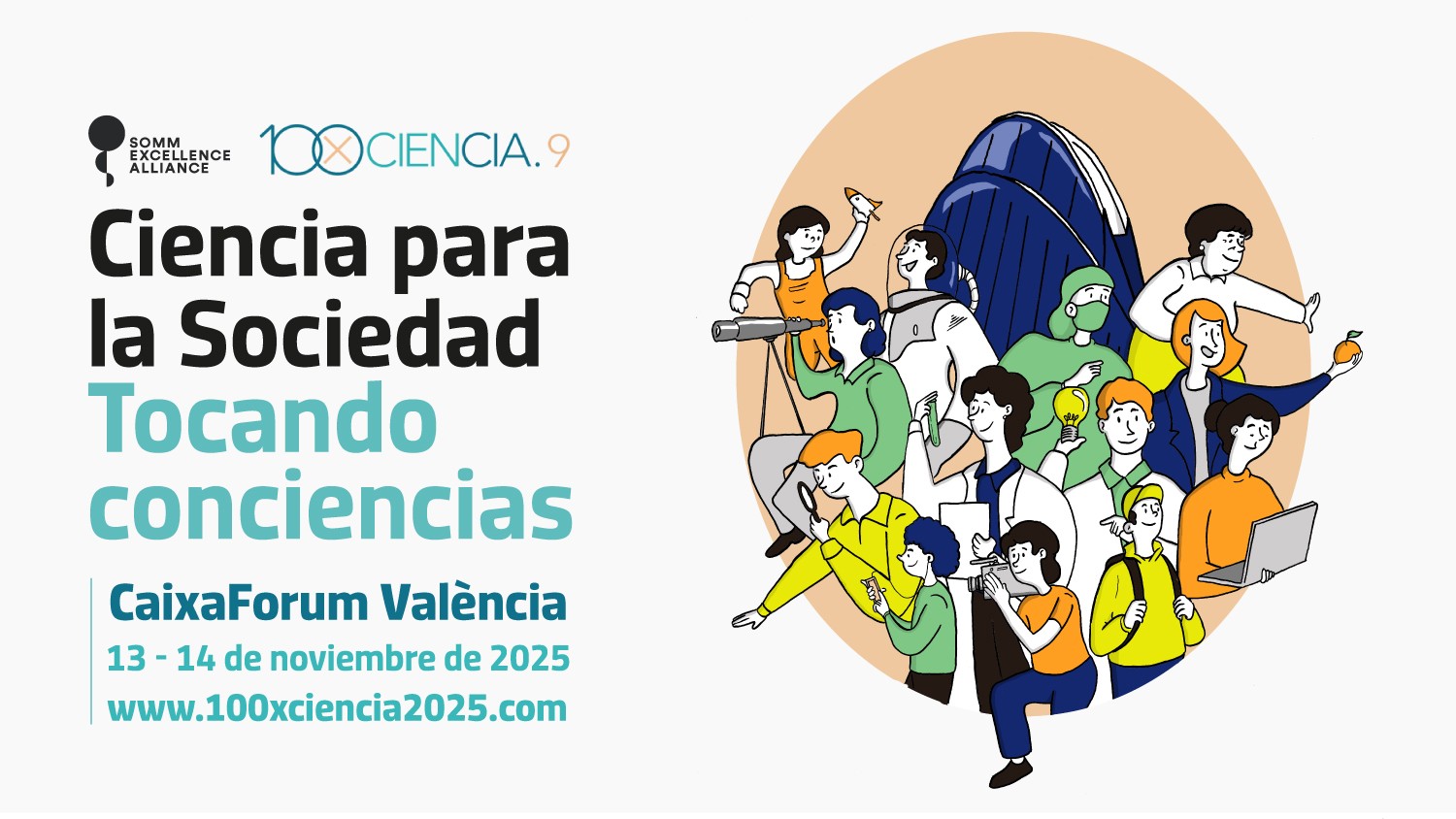 100xCiencia.9 | “Ciència per a la Societat, Tocant conciències”