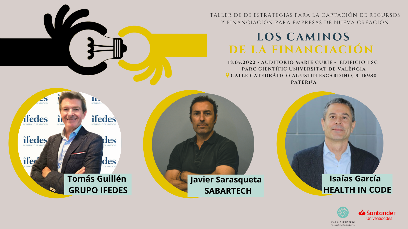 Taller VLC/Startup | Los caminos de la financiación