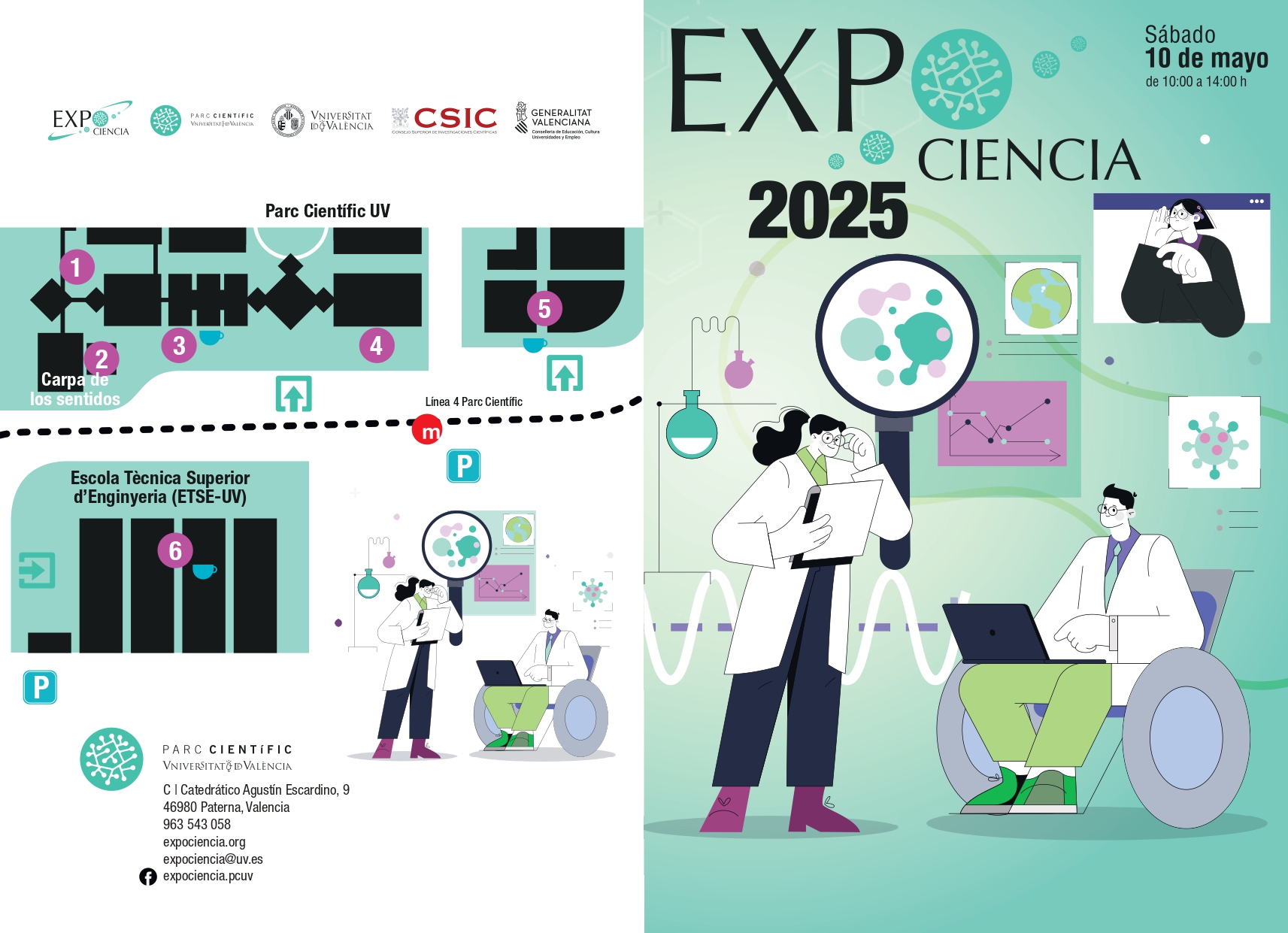 Plànol Expociència 2025